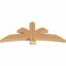 Ekena Millwork Davenport Timber Gable Bracket, Western Red Cedar, 60"W x 25"H x 3 1/2"D x 5 1/2"F, 10/12 Pitch GBW060X25X0406DAV00SWR - alternate 2